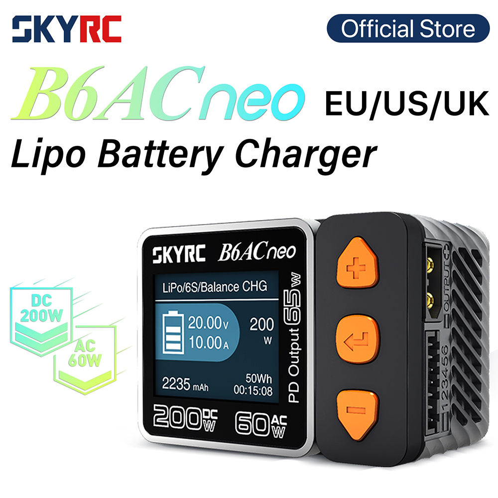 SKYRC B6ACneo Charger DC 200W  - Skyrc B6 Neo Smart Charger ulasan dan harga