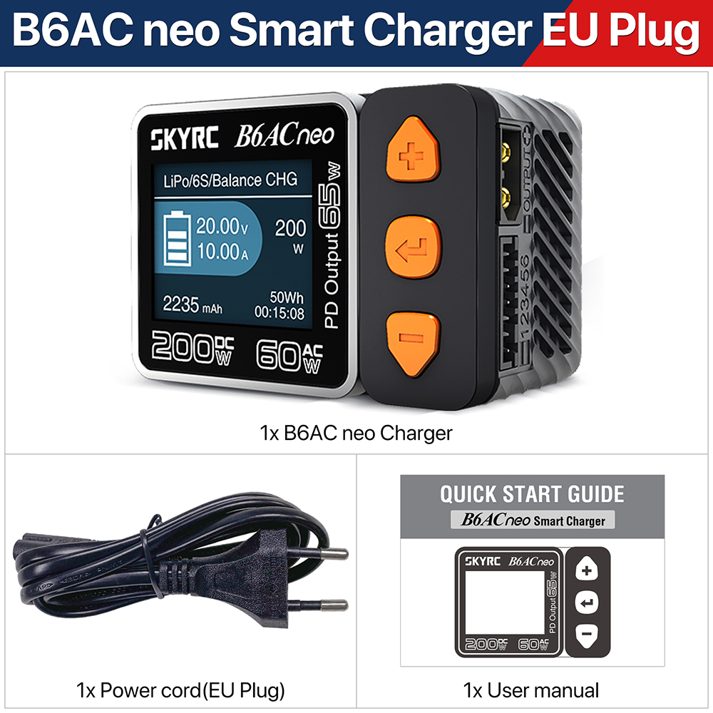 SKYRC B6ACneo Charger DC 200W  - Skyrc B6 Neo Smart Charger ulasan dan harga