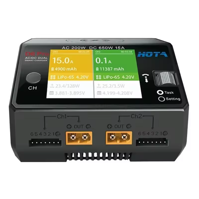 Original HOTA D6 Pro AC 200W D - Hota D6 Pro Dual Lipo Charger ulasan dan harga