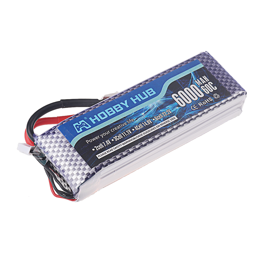 2S 3S 4S 6S 7.4V 11.1V 14.8V 2 - 4S Lipo Battery 14.8V 6000Mah ulasan dan harga