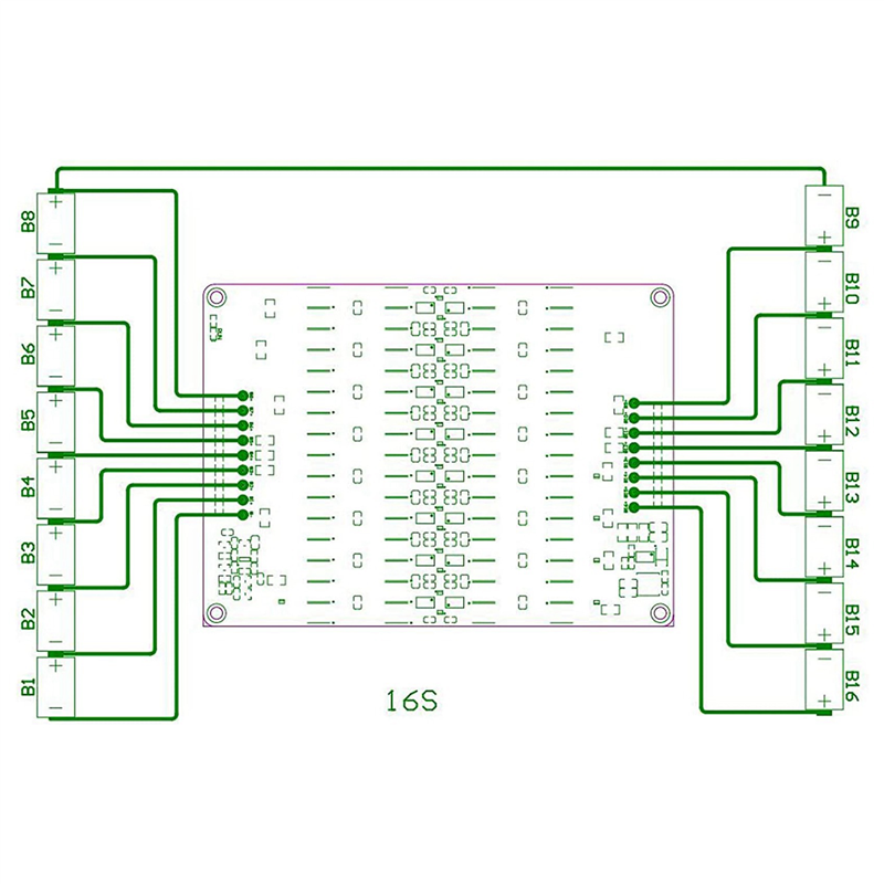 4X 12S 13S 14S 15S 16S Active  - 12S Lipo Battery Balancing Board ulasan dan harga